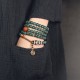 Green Bodhi Beads Bracelets for women Dzi Beads bracelet for men