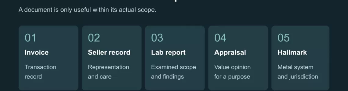 Jewelry Appraisal vs Lab Report: Bracelet Documents and Buyer Checks