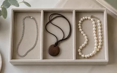 How to Store Necklaces: Chains, Wood Pendants and Beaded Strands