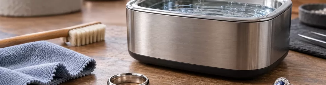 Ultrasonic Cleaners and Sterling Silver Rings: Stone, Setting and Finish Checks