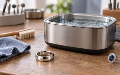 Ultrasonic Cleaners and Sterling Silver Rings: Stone, Setting and Finish Checks
