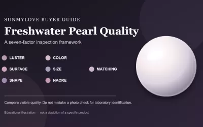 Freshwater Pearl Quality: How to Judge Luster, Surface, Shape and Matching