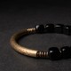 Obsidian Bracelets for women brass bracelets for men