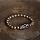 Brass beads bracelet for men & women Brings luck with the magnetic field