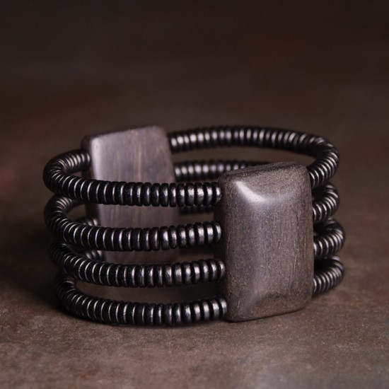 Ebony Bracelet original design Ebony four floors bracelets