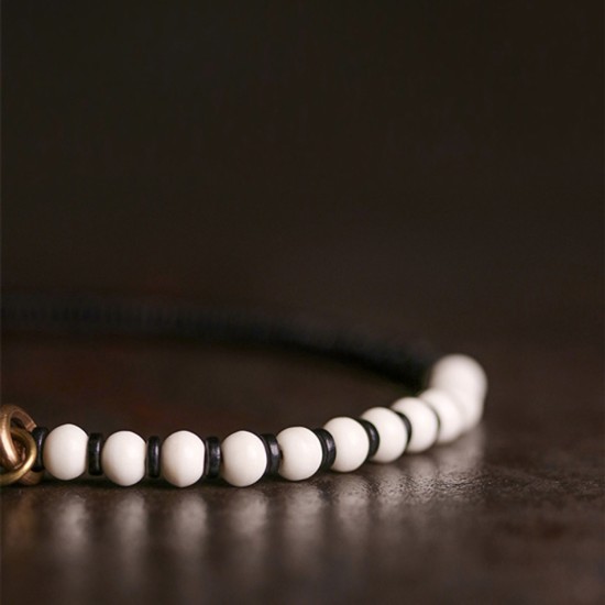 Deer bone Bracelet original design Ebony brass bracelets Deer bone Bracelet original design Ebony brass bracelets