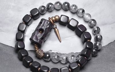 Black Hair Crystal Bracelet Buyer Checks: Quartz, Rutile, Tourmaline and Care