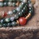 Agate Bracelets for women Ebony agate beads for bracelets