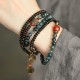 Agate Bracelets for women Ebony agate beads for bracelets