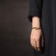 Spiral nail brass bracelet for women brass bracelet for men