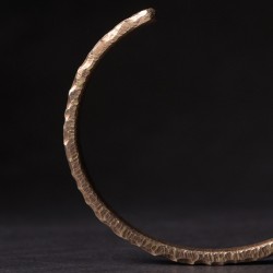 Crater brass bracelet for women brass bracelet for men