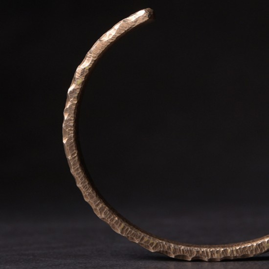 Crater brass bracelet for women brass bracelet for men Crater brass bracelet for women brass bracelet for men