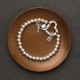 Eternal Heart Luck Bracelet 999 Sterling Silver Bead Bracelet