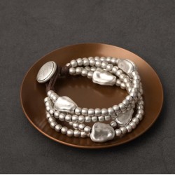 Eternal Heart Luck Bracelet 999 Sterling Silver Bead Bracelet