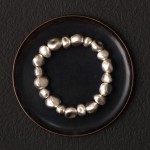 Good Luck 990 Fine Silver Statement Bead Bracelet