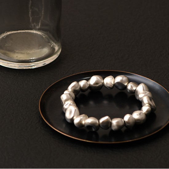 Bead Bracelet that drives away bad luck 990 Sterling Silver Bead Bracelet Bead Bracelet that drives away bad luck 990 Sterling Silver Bead Bracelet