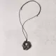 Abstract Ebony Wood Cutout Pendant Necklace Abstract Ebony Wood Cutout Pendant Necklace