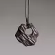 Abstract Ebony Wood Cutout Pendant Necklace Abstract Ebony Wood Cutout Pendant Necklace