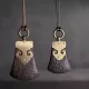 Handcrafted Ebony Wood & Brass Pendant Necklace Handcrafted Ebony Wood & Brass Pendant Necklace