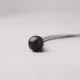 Ebony Wood Teardrop Pendant Necklace Ebony Wood Teardrop Pendant Necklace