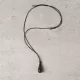 Ebony Wood Teardrop Pendant Necklace Ebony Wood Teardrop Pendant Necklace