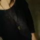 Fishbone Brass Pendant Necklace Fishbone Brass Pendant Necklace