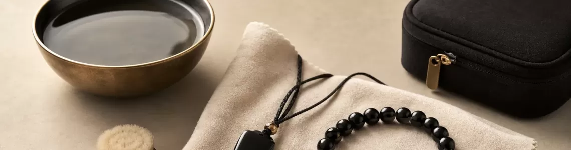 How to Clean and Store Obsidian Jewelry Without Damage
