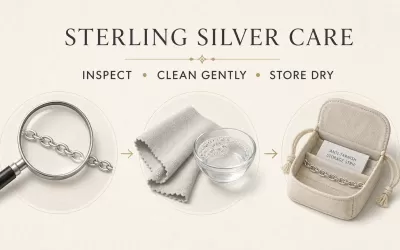 Sterling Silver Bracelet Care: Tarnish, Cleaning & Storage