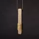 Textured Brass Bar Pendant Necklace Textured Brass Bar Pendant Necklace