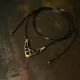 V-Shaped Brass Pendant Necklace V-Shaped Brass Pendant Necklace