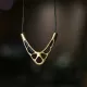 V-Shaped Brass Pendant Necklace V-Shaped Brass Pendant Necklace